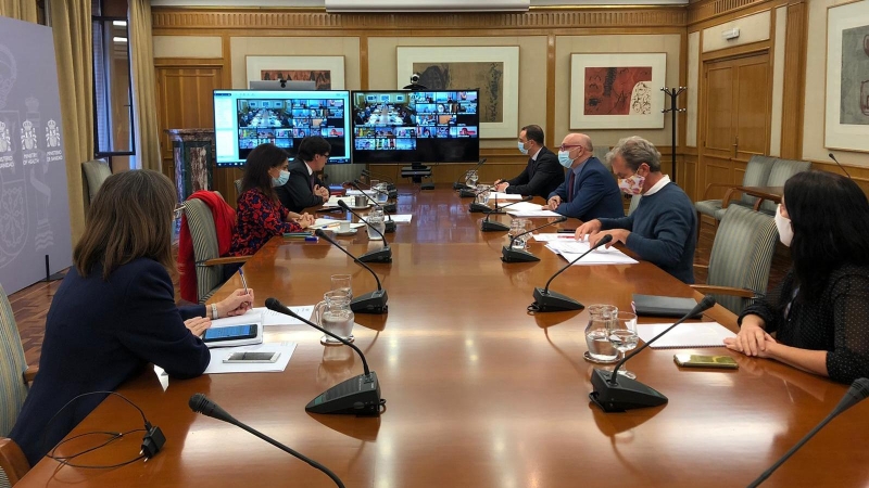 Reunión del Consejo Interterritorial del Sistema Nacional de Salud de España./ Ministerio de Sanidad.