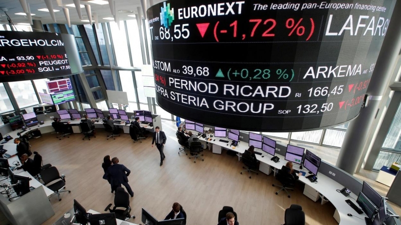Sede de Euronext en  La Defense, el distrito financiero de París. REUTERS/Charles Platiau