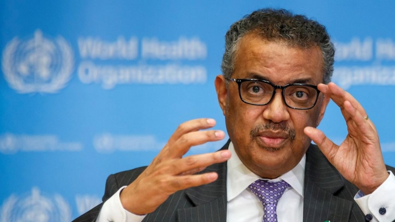 El director general de la Organización Mundial de la Salud, Tedros Adhanom Ghebreyesus. - EFE/ Salvatore Di Nolfi/Archivo