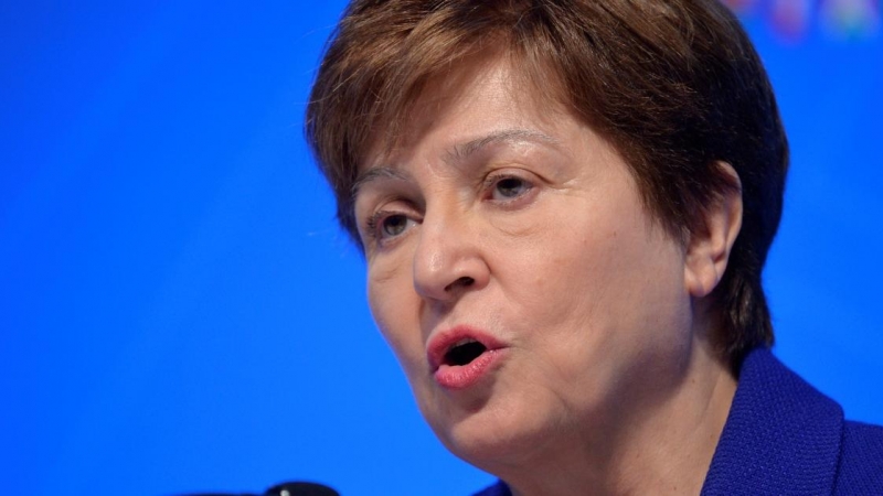 La directora gerente del Fondo Monetario Internacional (FMI), Kristalina Georgieva.  REUTERS / Mike Theiler / Archivo