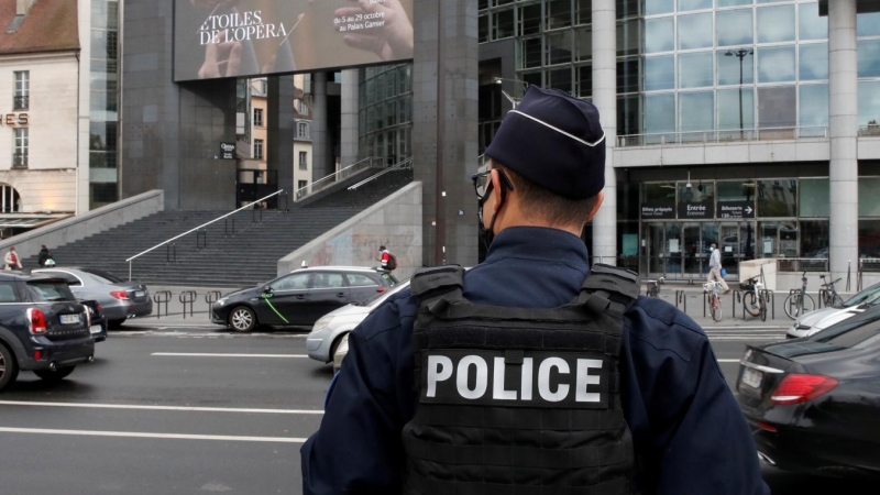 Imagen de archivo de agentes de la policía francesa. /Reuters