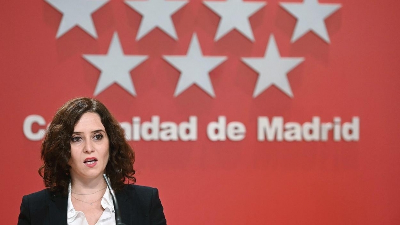 La presidenta de la Comunidad de Madrid, Isabel Diaz Ayuso. EFE/ Fernando Villar