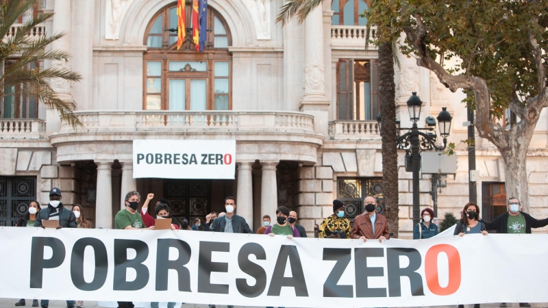 Acto de Pobresa Cero en València el 17 de octubre. / Pobresa Cero