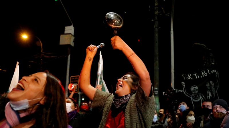 Celebración en Chile.