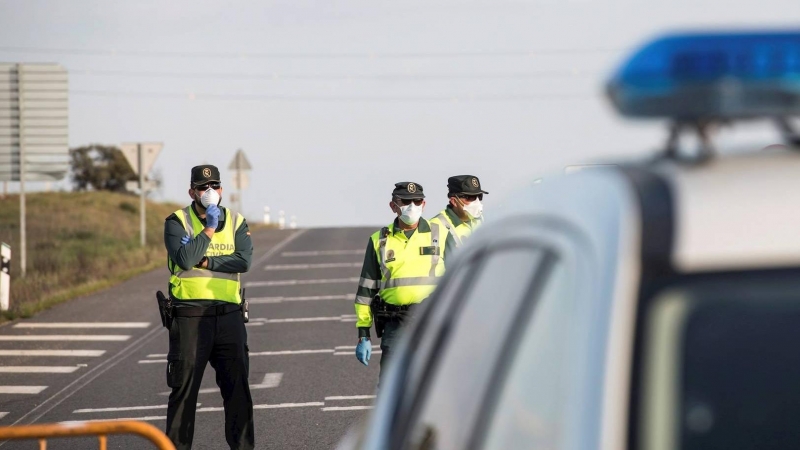 Control de la Guardia Civil