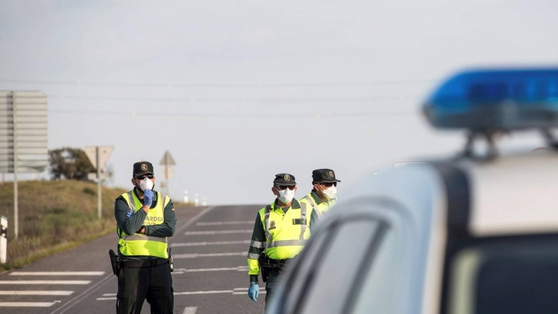 Control de la Guardia Civil