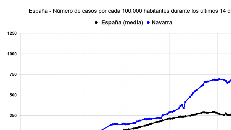 Navarra es la comunidad con más casos de España. Público