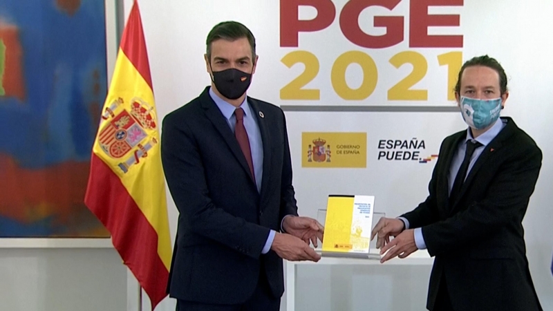 Sánchez e Iglesias presentan las claves de los PGE