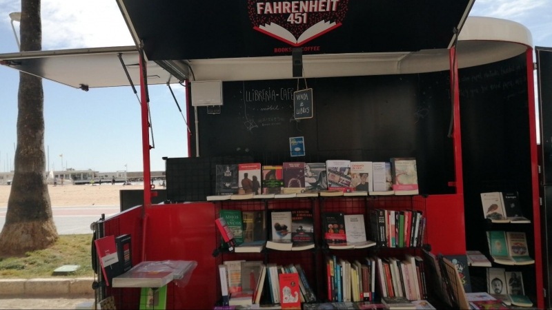 La 'book truck' amb què es va iniciar la Farenheit 451.