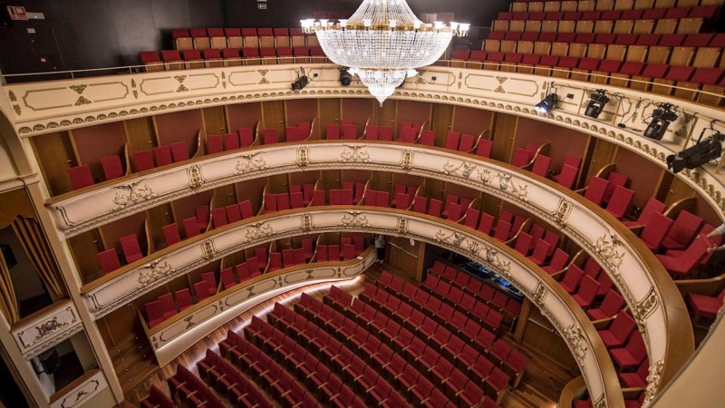 22/10/2020.- Interior del Teatro del Born, en una imagen de archivo.