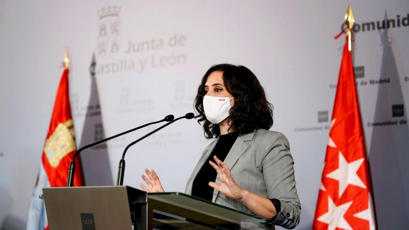 La presidenta madrileña, Isabel Díaz Ayuso. EFE