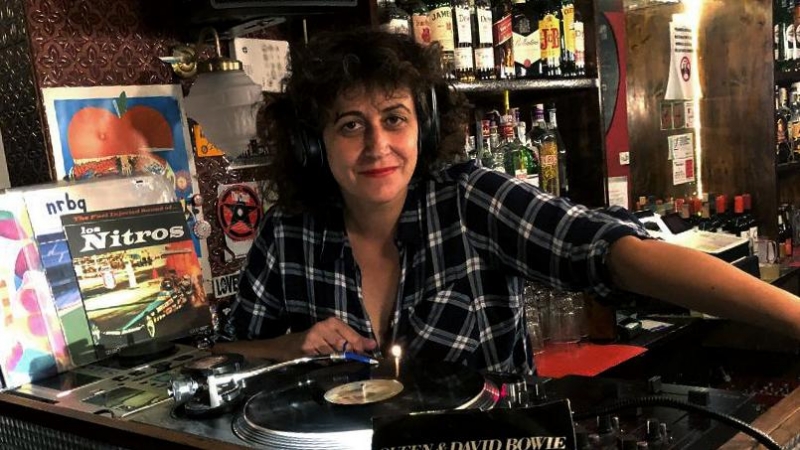 Blanca del Amo, propietaria del bar de copas Madklyn, pide el rescate del sector del ocio nocturno.