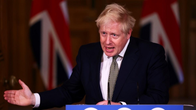 El primer ministro británico, Boris Johnson.