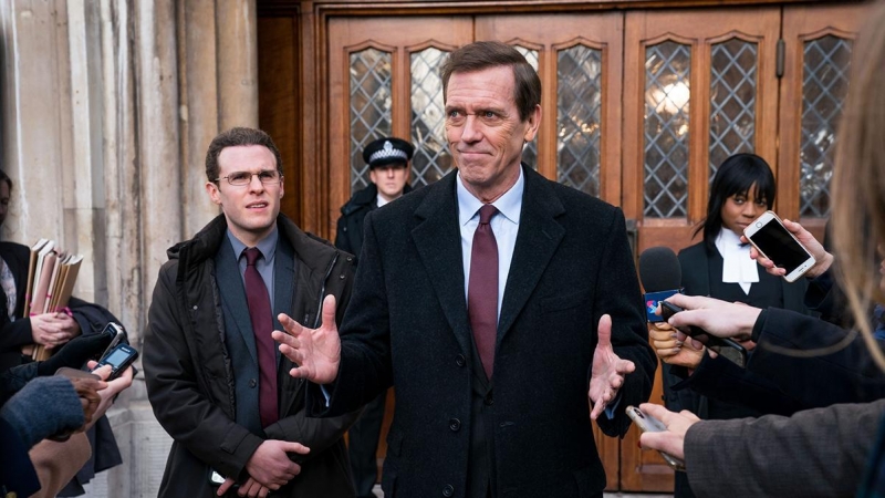 Hugh Laurie en 'Roadkill'.