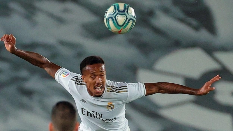 El defensa brasileño del Real Madrid Éder Militão, en una imagen de archivo.