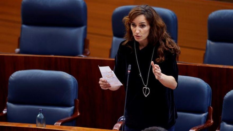 La diputada y portavoz de Más Madrid en la Asamblea, Mónica García Gómez.