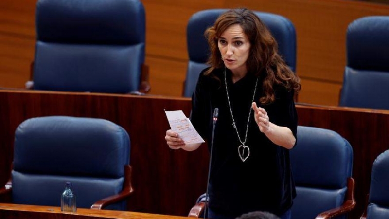 La diputada y portavoz de Más Madrid en la Asamblea, Mónica García Gómez.