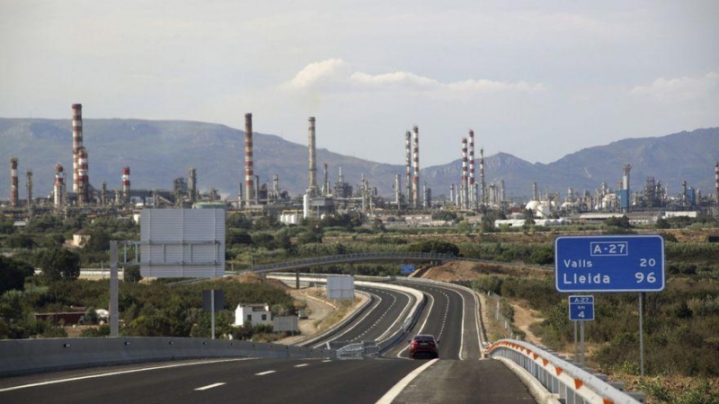 El complejo químico Norte de Tarragona.