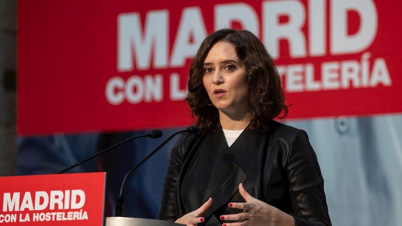 La presidenta de la Comunidad de Madrid, Isabel Díaz Ayuso.