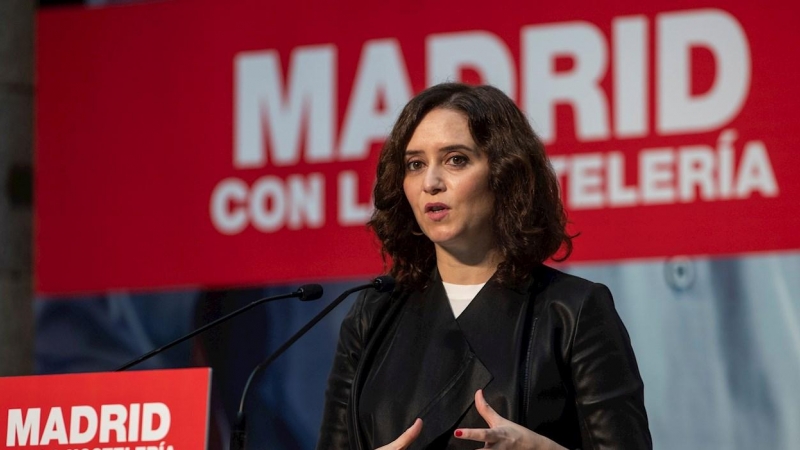 La presidenta de la Comunidad de Madrid, Isabel Díaz Ayuso.