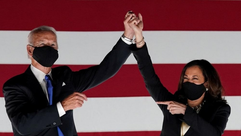 En la imagen, Joe Biden y Kamala Harris.