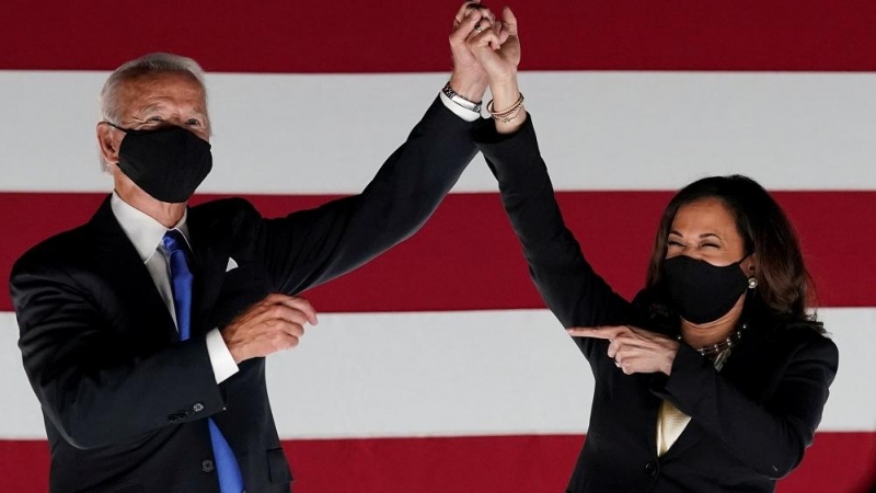 En la imagen, Joe Biden y Kamala Harris.