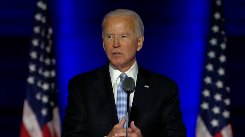 Biden dice que el rechazo de Trump a reconocer su derrota es 'una vergüenza'