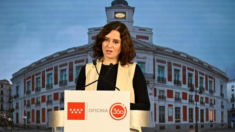 La presidenta de la Comunidad de Madrid, Isabel Díaz Ayuso.