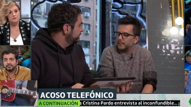 Javier Aguado, la víctima de los ataques ultras, participa como experto en programas de televisión.