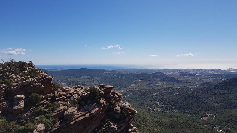 Mirador del Garbí, en la Serra de la Calderona.