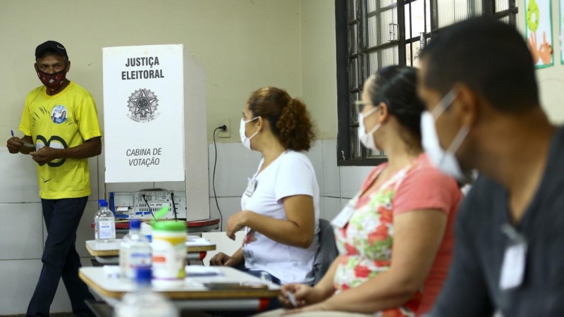 La pandemia ha provocado que la participación en las elecciones municipales brasileñas fuera ligeramente inferior a la de anteriores comicios.