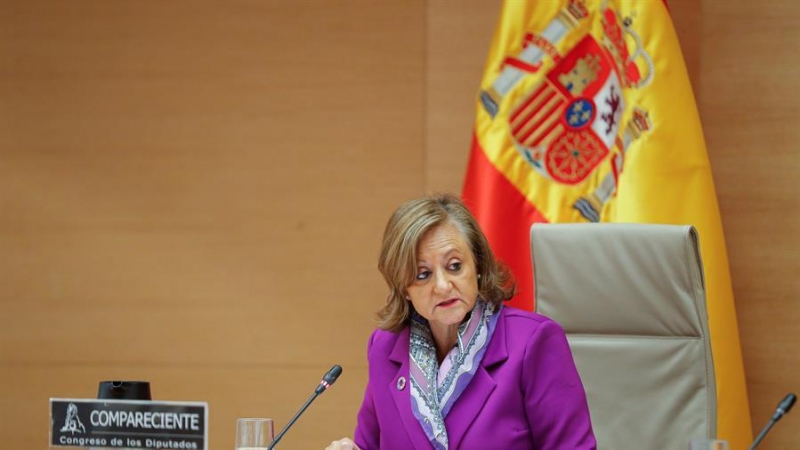 La secretaria de Estado de Asuntos Exteriores y para Iberoamérica y el Caribe, Cristina Gallach, comparece ante la comisión de Cooperación Internacional para el Desarrollo del Congreso, este jueves en Madrid.