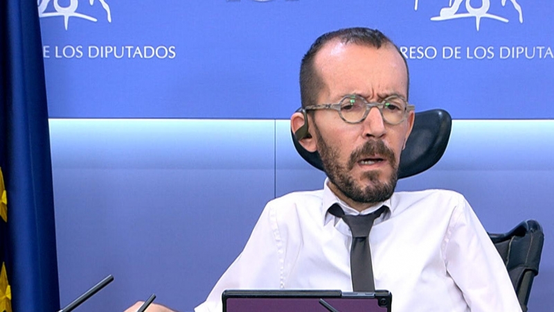 Echenique admite no sorprenderle que Felipe González se sienta 'huérfano'