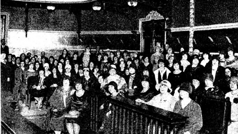 I Congreso Nacional de Matronas en mayo de 1929.