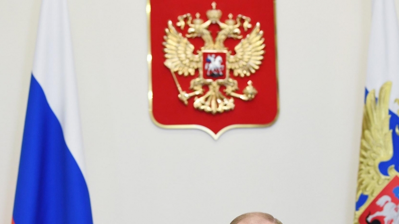 El presidente ruso Vladimir Putin participa en la apertura de centros médicos multifuncionales del Ministerio de Defensa ruso
