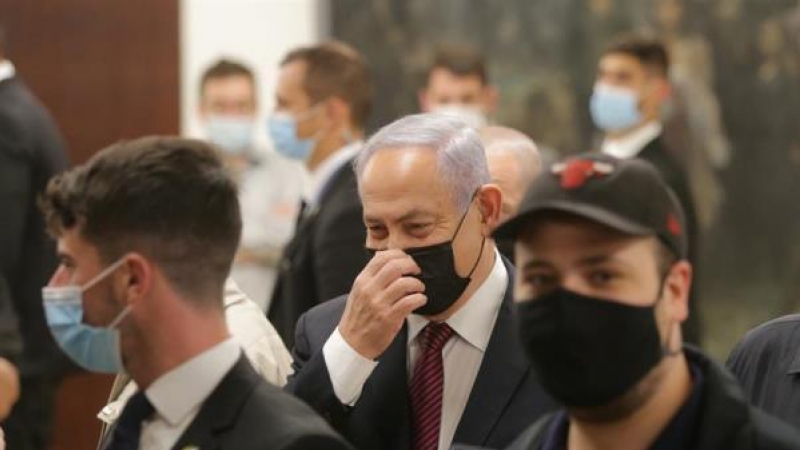 El primer ministro de Israel,  Benjamin Netanyahu