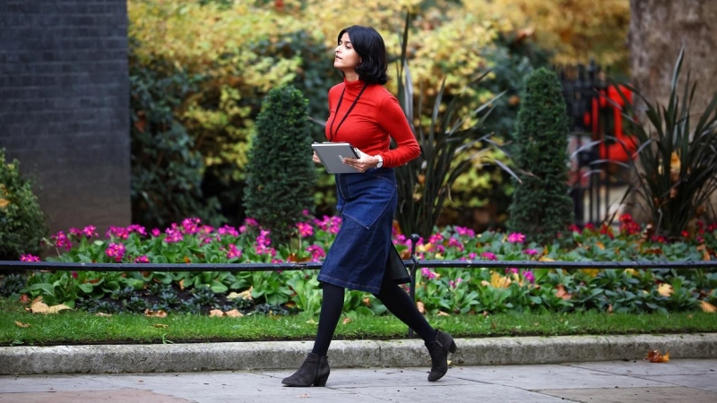 La directora del Gabinete Político de Downing Street, Munira Mirza. REUTERS/Henry Nicholls