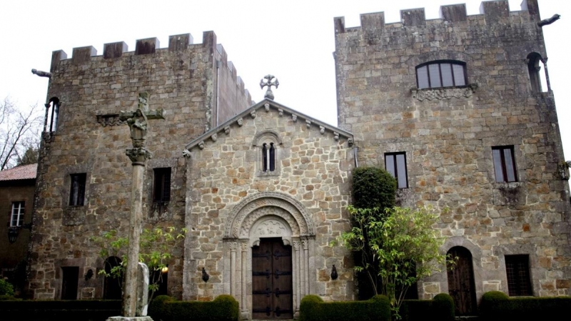 Fachada del Pazo de Meirás.