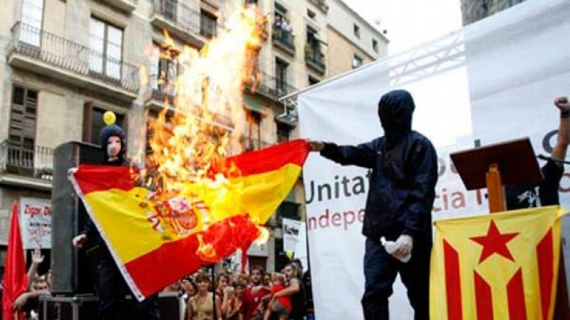 El Constitucional señala que quemar la bandera es un delito y no libertad de expresión