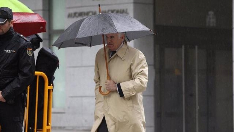 El extesorero del PP Luis Bárcenas entrando a la Audiencia Nacional en una imagen de archivo.