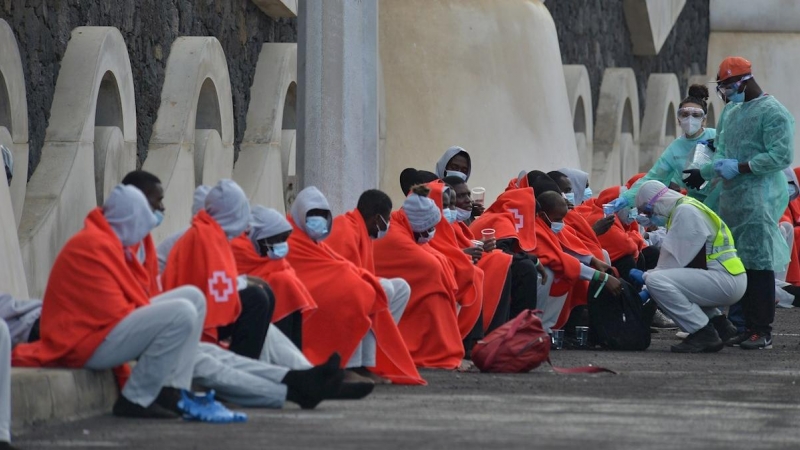 migrantes canarias