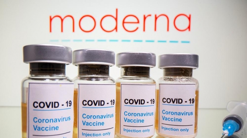 Dosis de la vacuna Moderna.