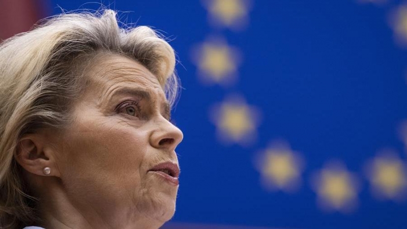 La presidenta de la Comisión Europea, Úrsula von der Leyen.
