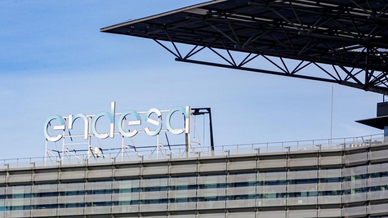 Edificio de la sede central de Endesa en Madrid.