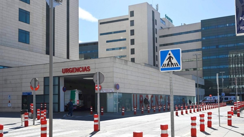 El Hospital Clínico San Cecilio de Granada.