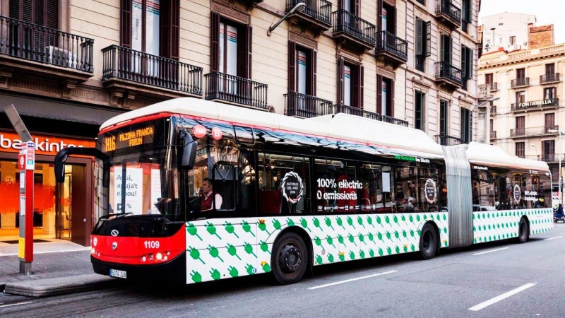Barelona prevé incorporar más de 400 autobuses eléctricos, de hidrógeno e híbridos hasta 2024