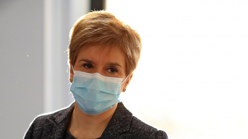 La primera ministra de Escocia, Nicola Sturgeon