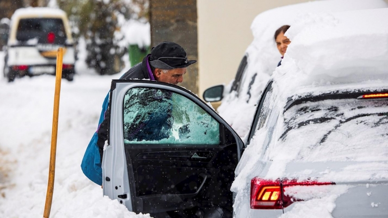 nieve en asturias