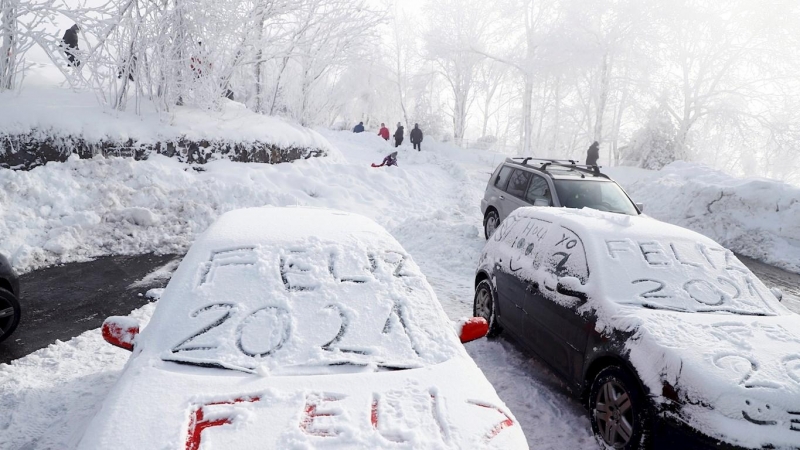 NIeve en Lugo