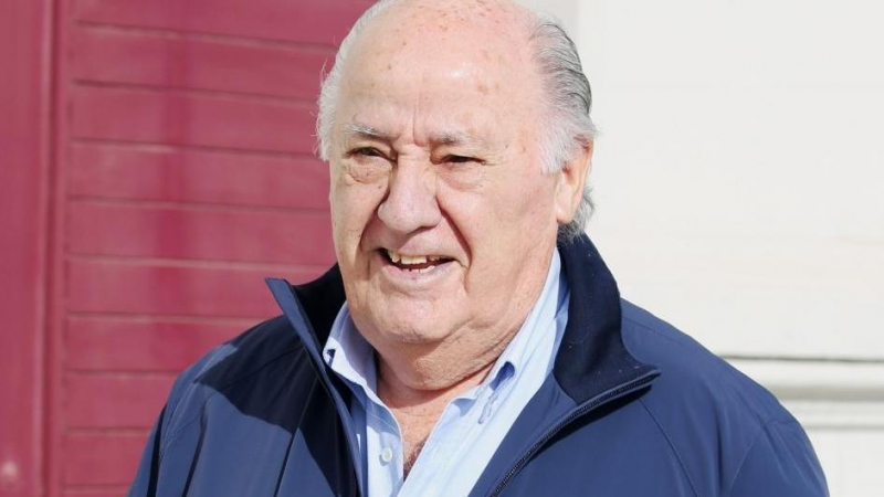 Amancio Ortega, en una imagen de archivo, en A Coruña.